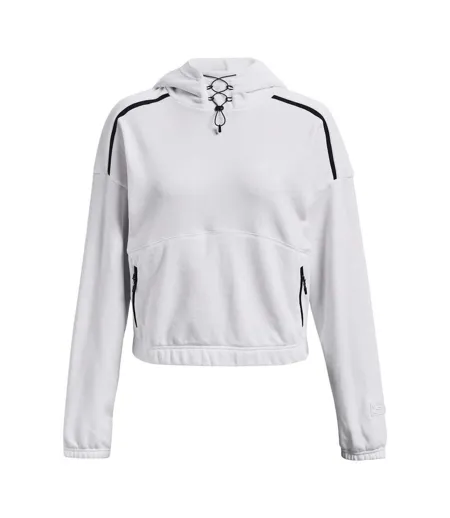 Sweat À Capuche Journey Femme Blanc Under Armour
