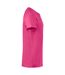 T-shirt Homme Rose Cerise Vif Clique-4