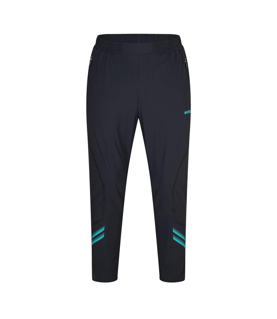 Mens Active Jogging Bottoms Dark Blue Boss-1