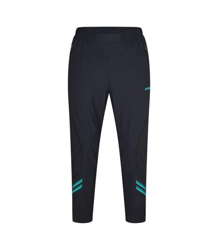 Mens Active Jogging Bottoms Dark Blue Boss