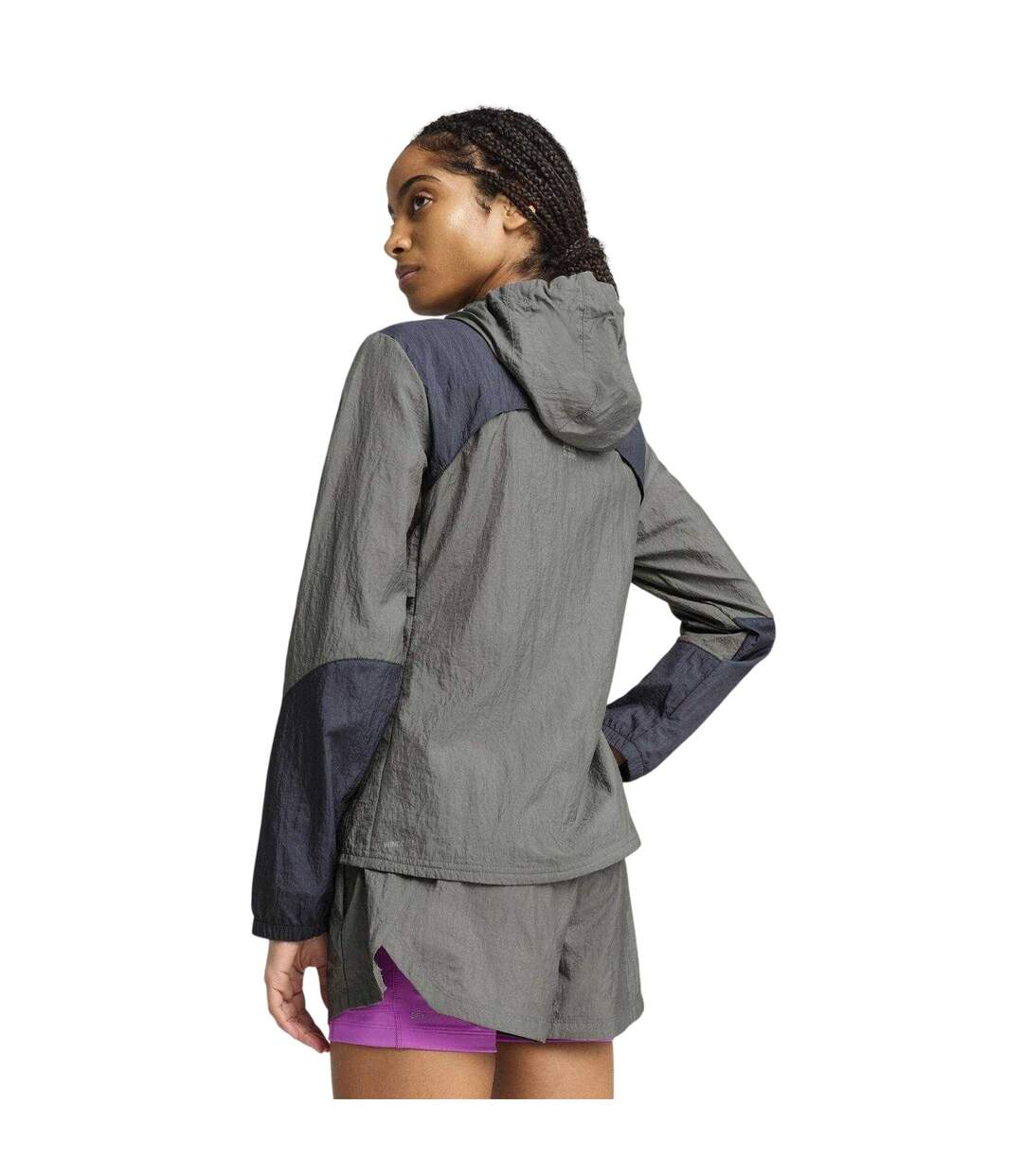 Womens/ladies Seasons Windcell Performance Jacket Iron Puma-1