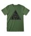 Nintendo - T-shirt TRIFORCE - Adulte (Vert) - UTHE321-1