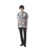 Chemise Manches Courtes Molineux Homme Noir Blanc Pretty Green-1