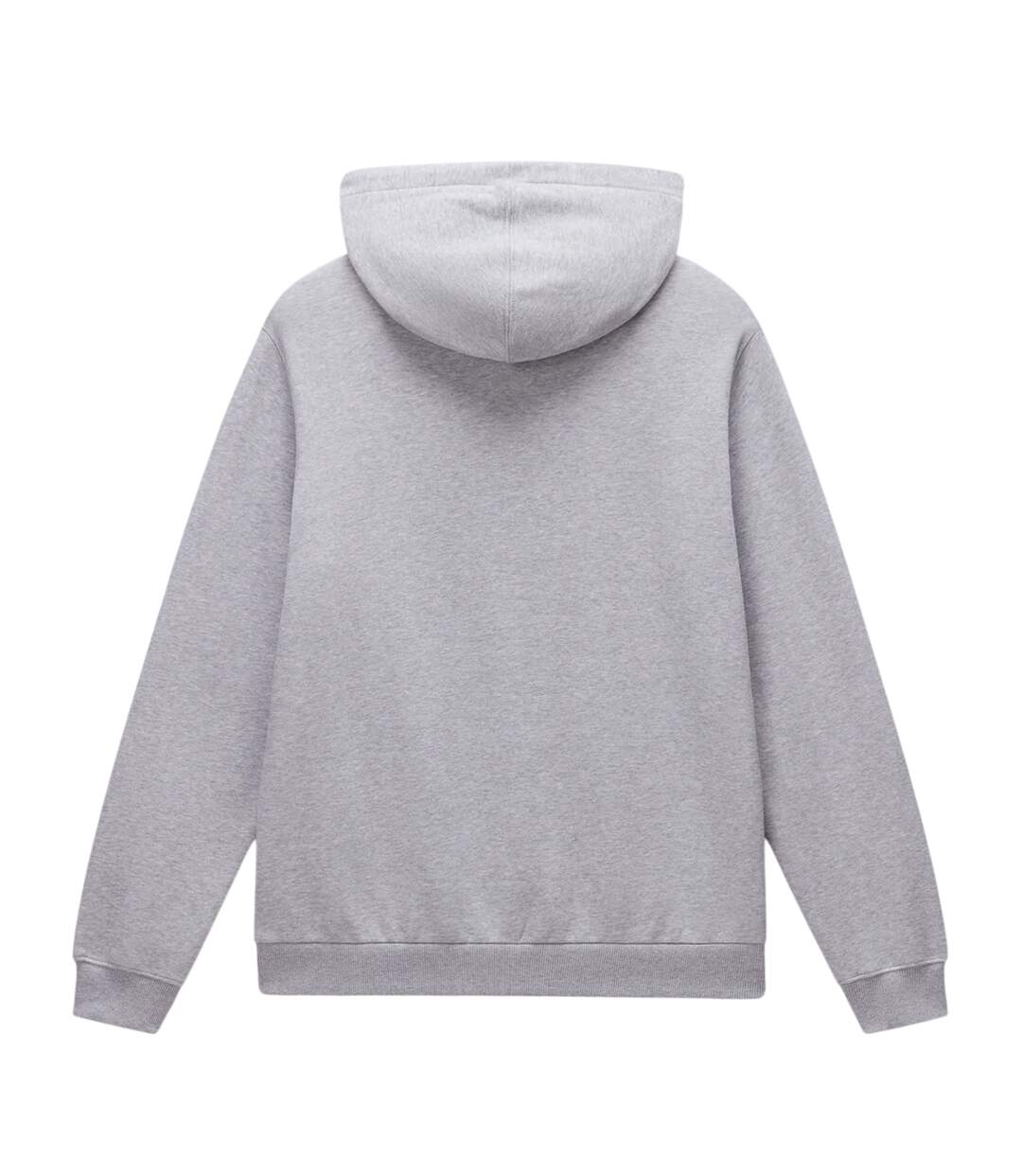 Mens Burgee Regular Hoodie Grey Melange Napapijri-2