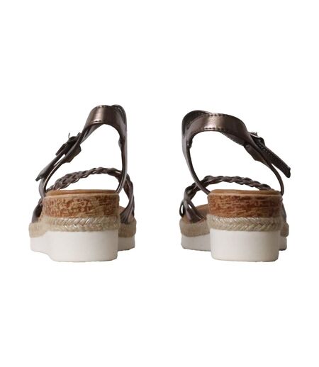 Sandales Compensées à Brides The Divine Factory