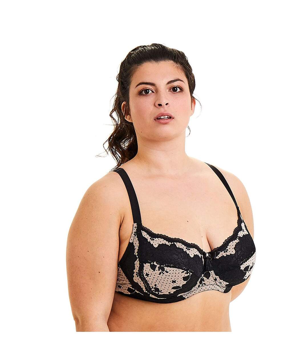 Soutien-gorge grand maintien noir Panache