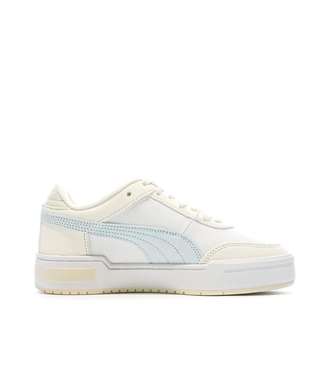 Baskets blanc/écru femme puma pro sport-2