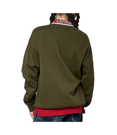 Sweat kaki foncé homme kaporal vitor