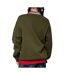 Sweat kaki foncé homme kaporal vitor-2