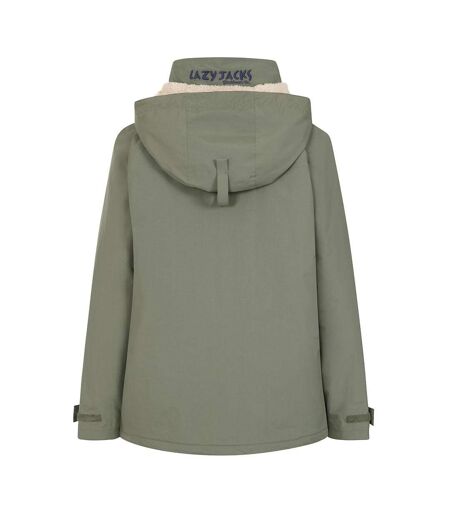 Veste Polaire Femme Vert Kaki Lazy Jacks