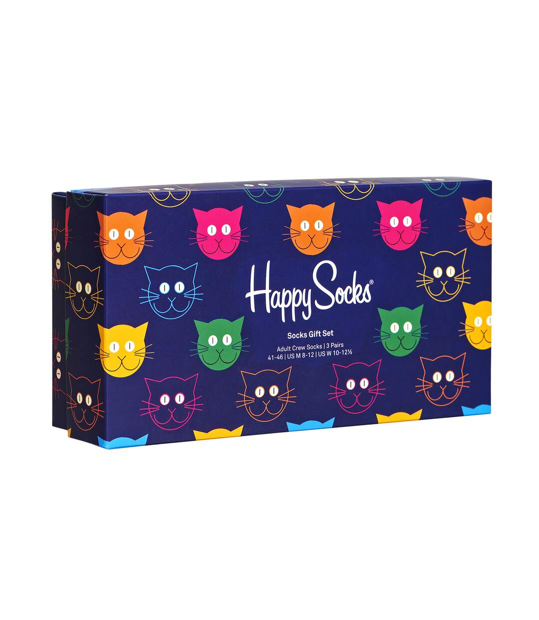 Happy Socks - Unisex Novelty Cat Socks Gift Box-2