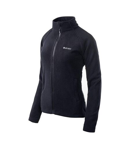 Veste Polaire Motif/style Logo Henis Femme Noir Hi-Tec