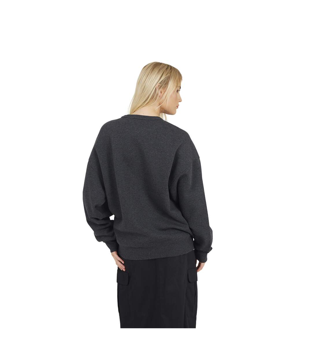 Sweat Le Marais Paris Femme Charbon Chiné Crème Brave Soul-2