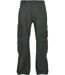 Pantalon cargo vintage homme multipoches - 1003 - gris anthracite