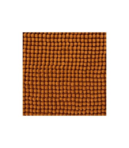 Tapis de Salle de Bain Chenille 50x80cm Marron Tabac