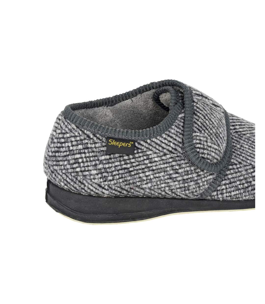 Chaussons Motif/style À Carreaux William Homme Gris Sleepers-3