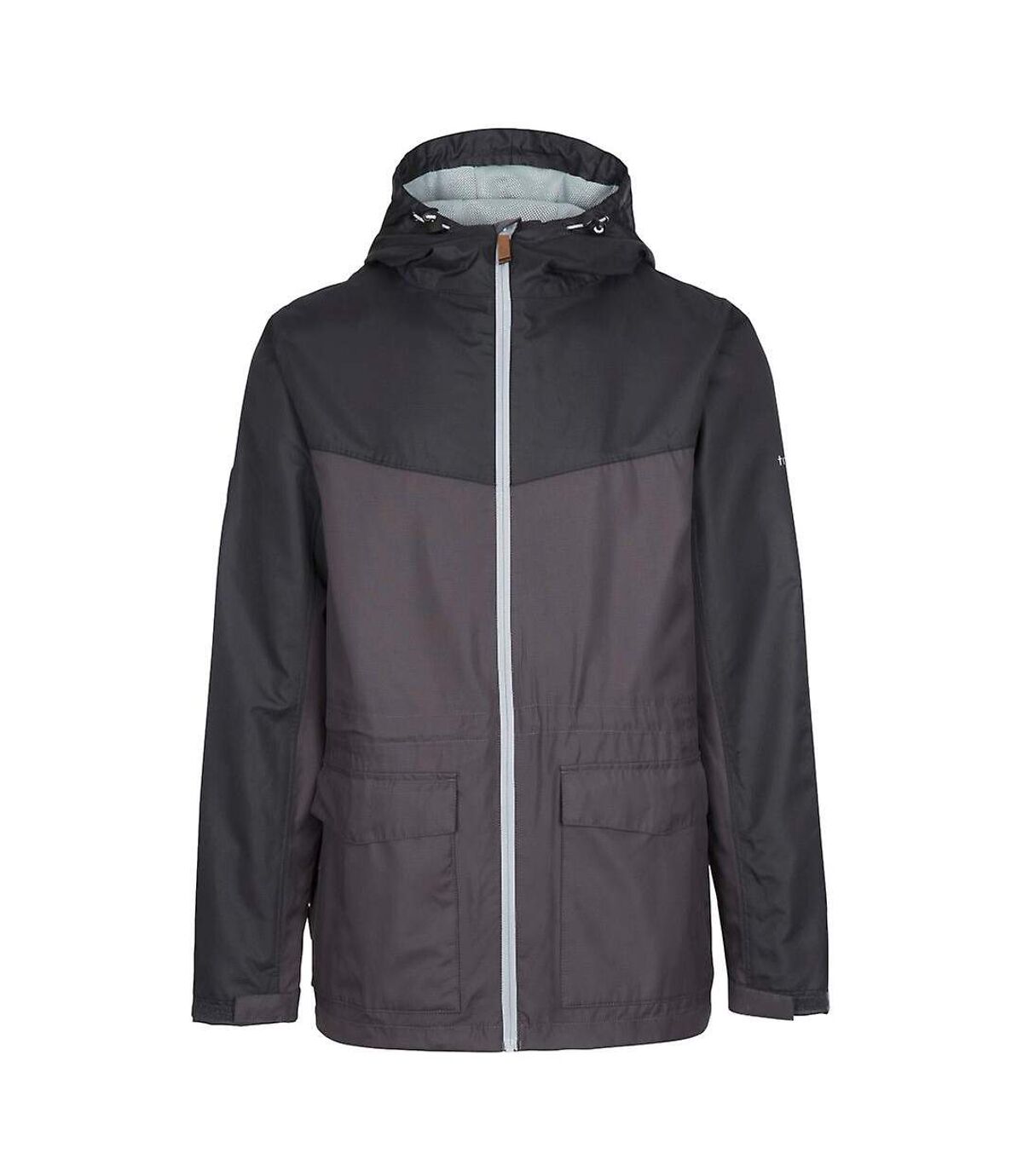 Trespass Mens Major Waterproof Jacket (Dark Grey)
