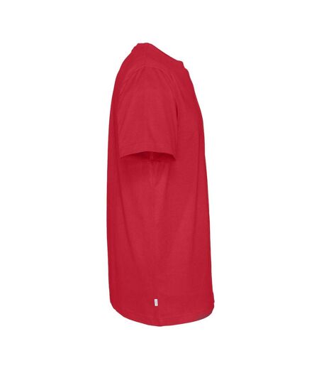 Mens Modern T-shirt Red Cottover