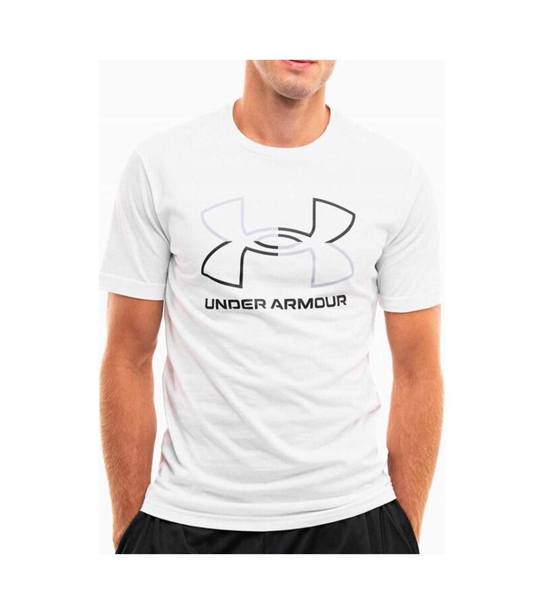 T-shirt Blanc Homme Under Armour Foundation Update - L-1