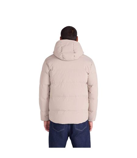 Doudoune Tech Homme Beige Animal