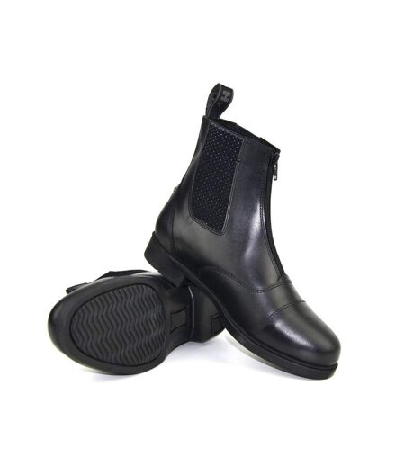 Bottines Jodhpur Canterbury Adulte Noir HyLAND