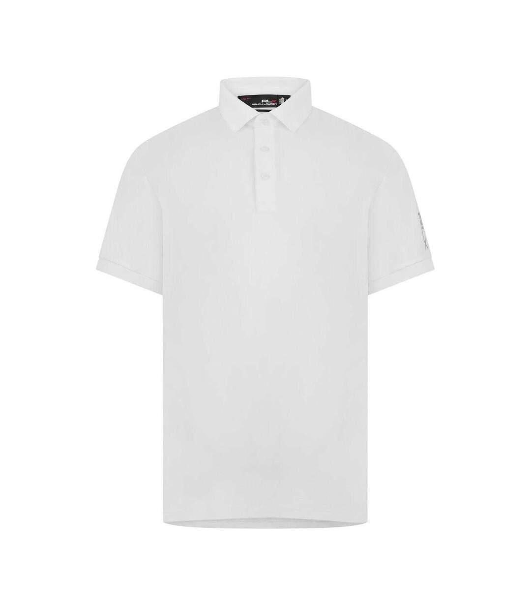 Polo Homme Blanc Pur Ralph Lauren-2