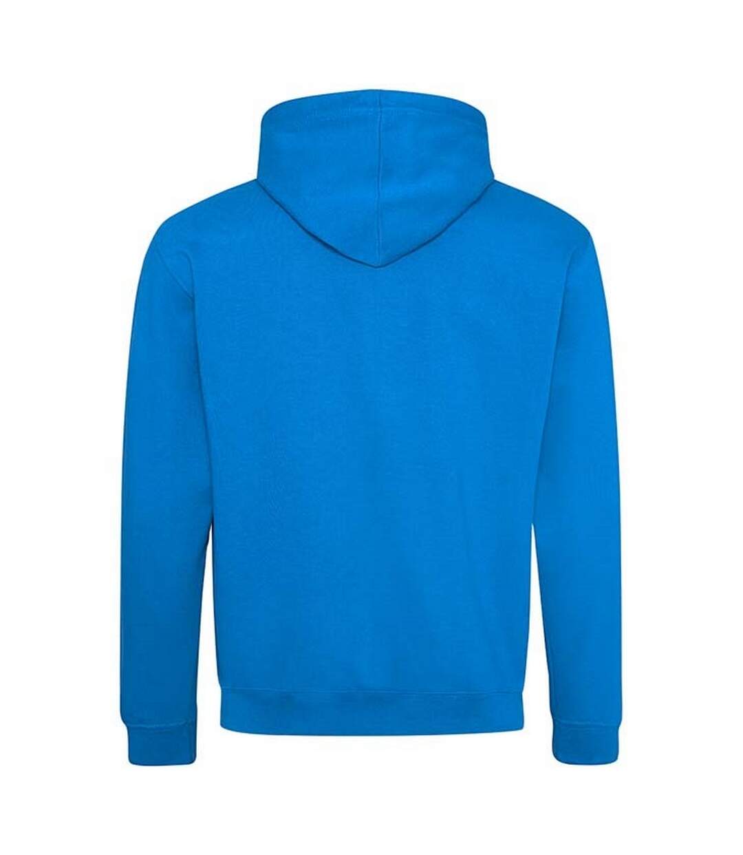 Sweat À Capuche Varsity Adulte Bleu Saphir Orange Vif Awdis-2