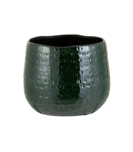 Paris Prix - Cache-pot Design ceramika 18cm Vert