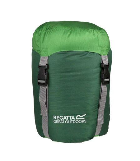 Regatta Hilo v2 250 Mummy Sleeping Bag (Extreme Green/Green Pastures) (One Size) - UTRG8576