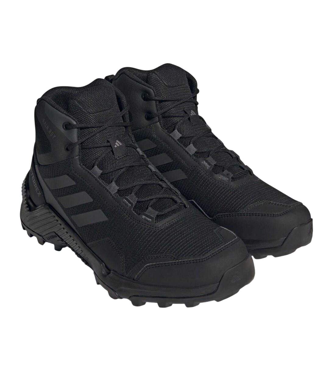 Mens Eastrail 2.0 Hiking Shoes Black Carbon Adidas-1