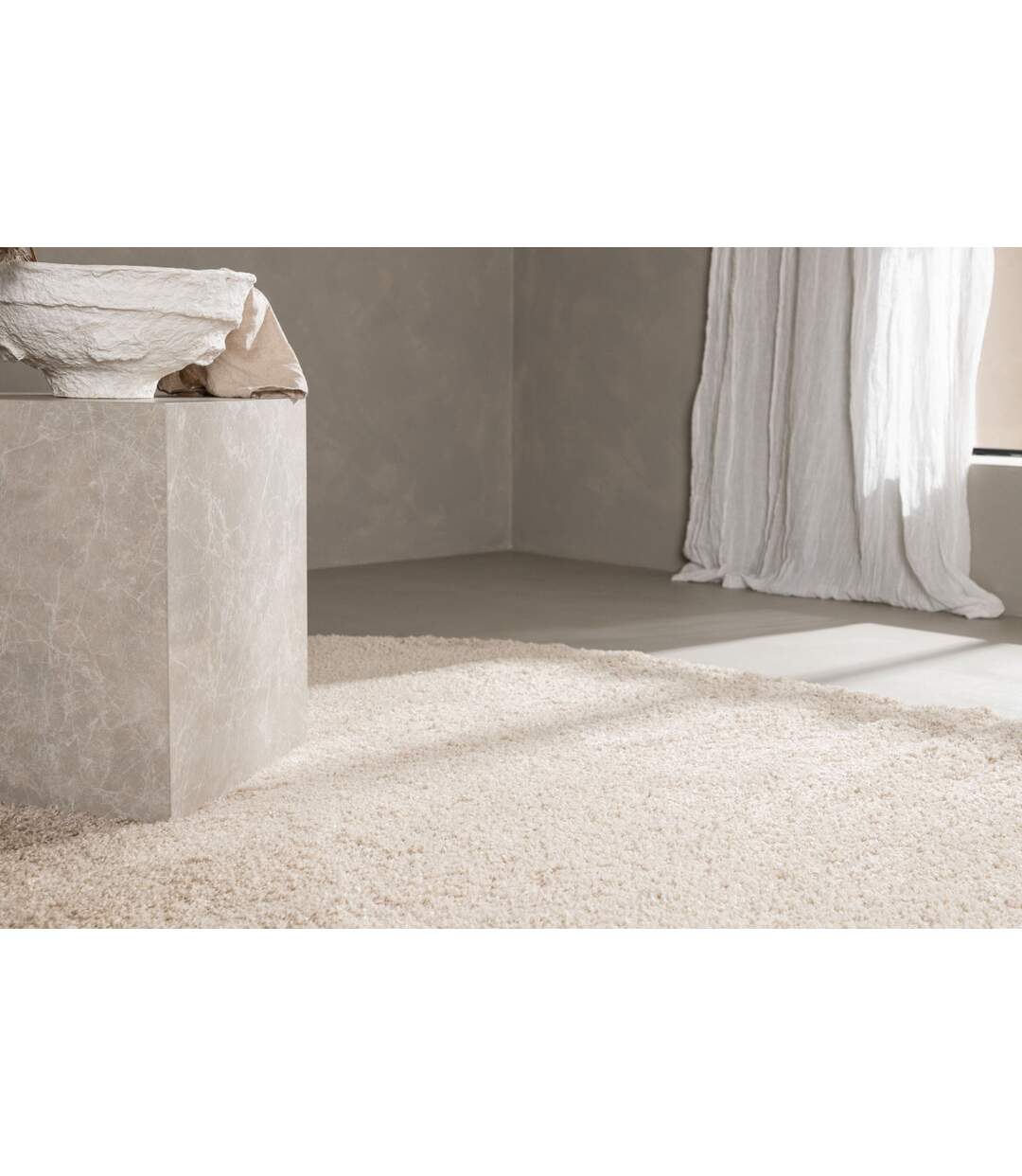 Tapis Déco Ovale Walter 240x340cm Beige-5