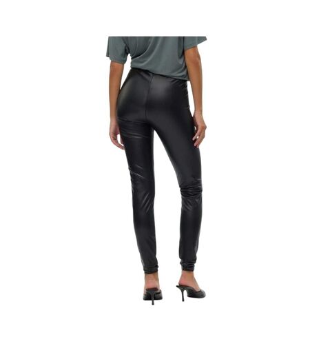 Womens/ladies Tight Leggings Black Vero Moda