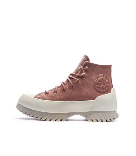 Baskets roses femme converse all star lugged