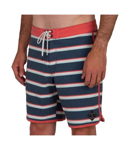 Short de Bain Marine/Rouge Homme Salty Crew Beachbreak - 28