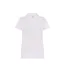 Womens/ladies Regular Polo Shirt White JHK-1