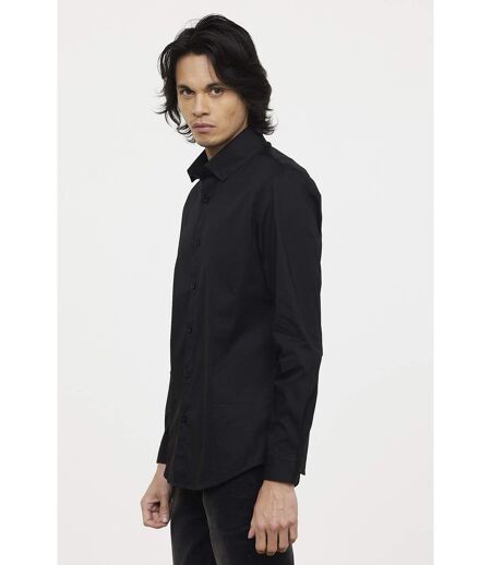 Chemise manches longues coton slim DUSTON