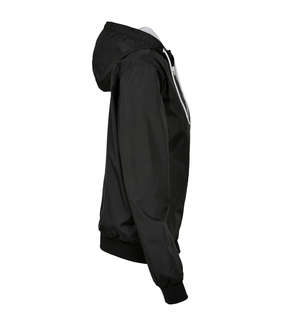 Veste Coupe-vent Femme Noir Blanc Build Your Brand-3
