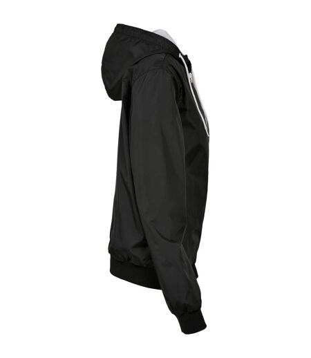 Veste Coupe-vent Femme Noir Blanc Build Your Brand