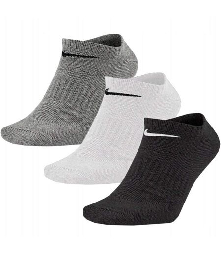 Socquettes Discrètes Everyday Adulte Blanc Noir Gris Nike