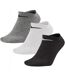 Socquettes Discrètes Everyday Adulte Blanc Noir Gris Nike-1