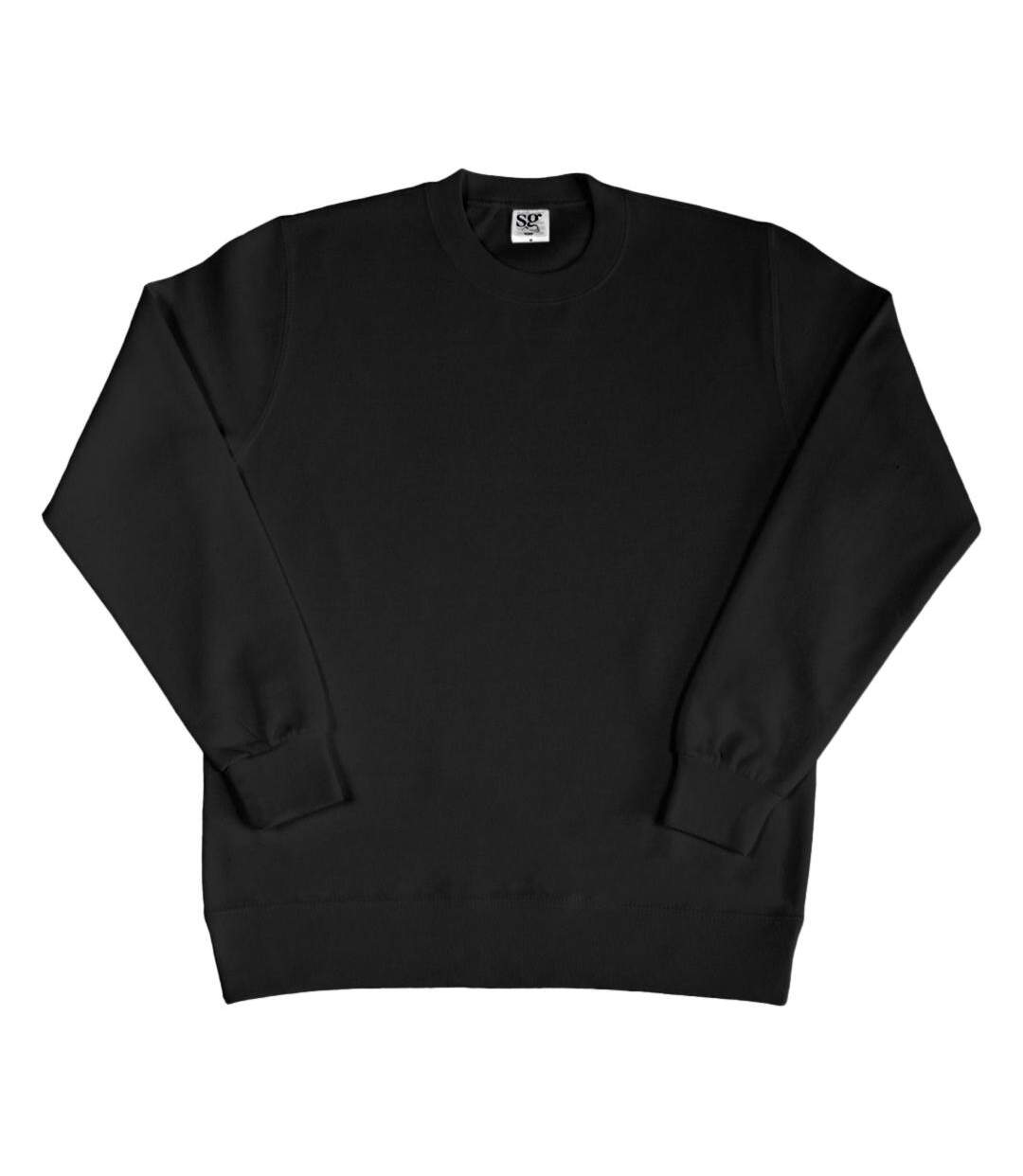 Sweatshirt À Manches Longues Femme Noir SG-1