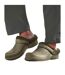 Mens Sherpa Lined Water Repellent Garden Clogs Khaki Green Atlas For Men-4