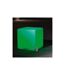 Cube tabouret led et haut parleur 40 cm