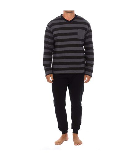 Men's long-sleeved pajamas POCKET KL130155