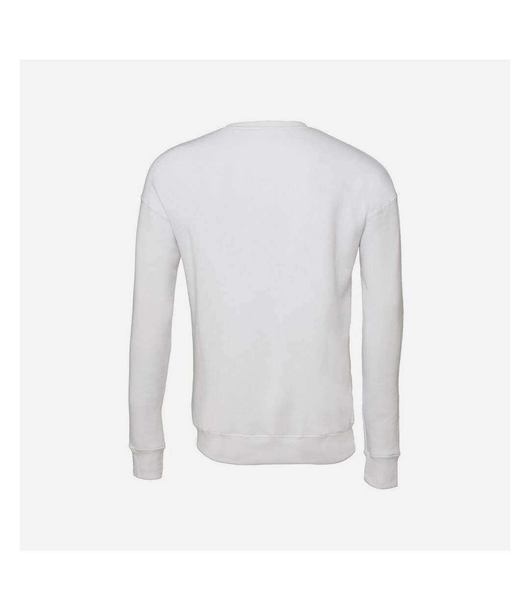 Sweat classic adulte blanc Bella + Canvas