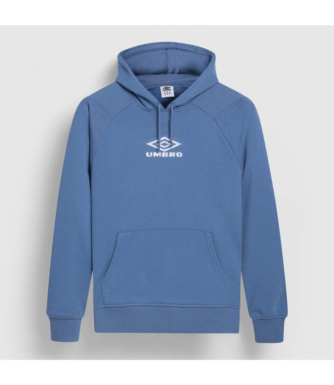 Mens Iconic Hoodie Infinity Brilliant White Umbro-1