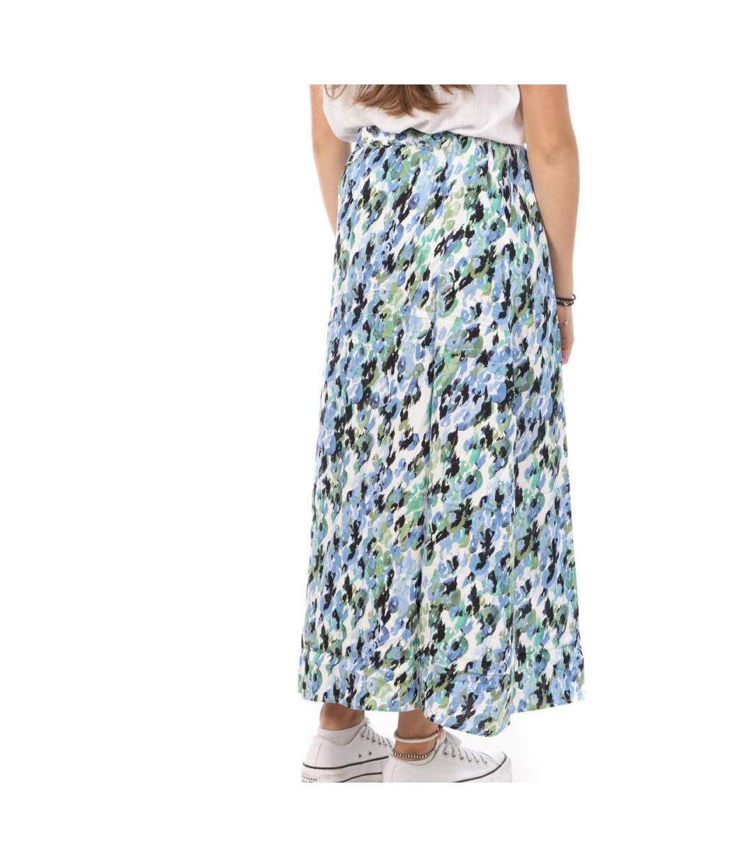 Jupe Longue Vert/Bleu Femme Vero Moda Maxi - XS