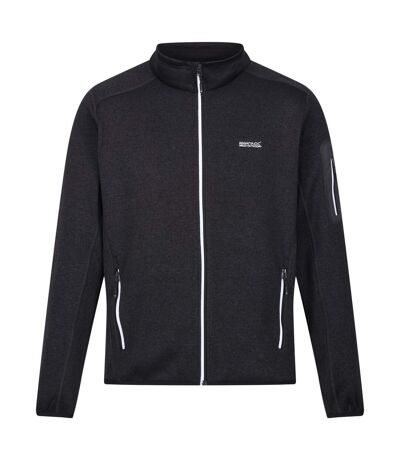 Mens newhill marl full zip fleece jacket ash Regatta