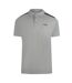 Unisex Adult Taped Shoulders Polo Shirt Grey Cavalli Class-1