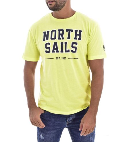 Tee shirt à logo 100% coton   -  North sails - Homme